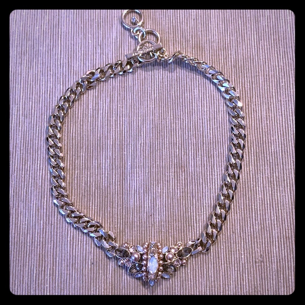 Givenchy Silver Chained Necklace